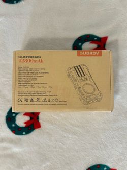 solar power bank 42800mAh sudrov