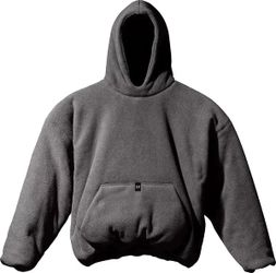 Yeezy Gap Polar Fleece Padded Hoodie 'Dark Grey'