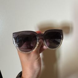 Gucci GG3836/F/S Glitter Brown Gradient Square Sunglasses 55mm Women’s