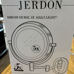 Jerdon Magnified Bathroom Mirrors 