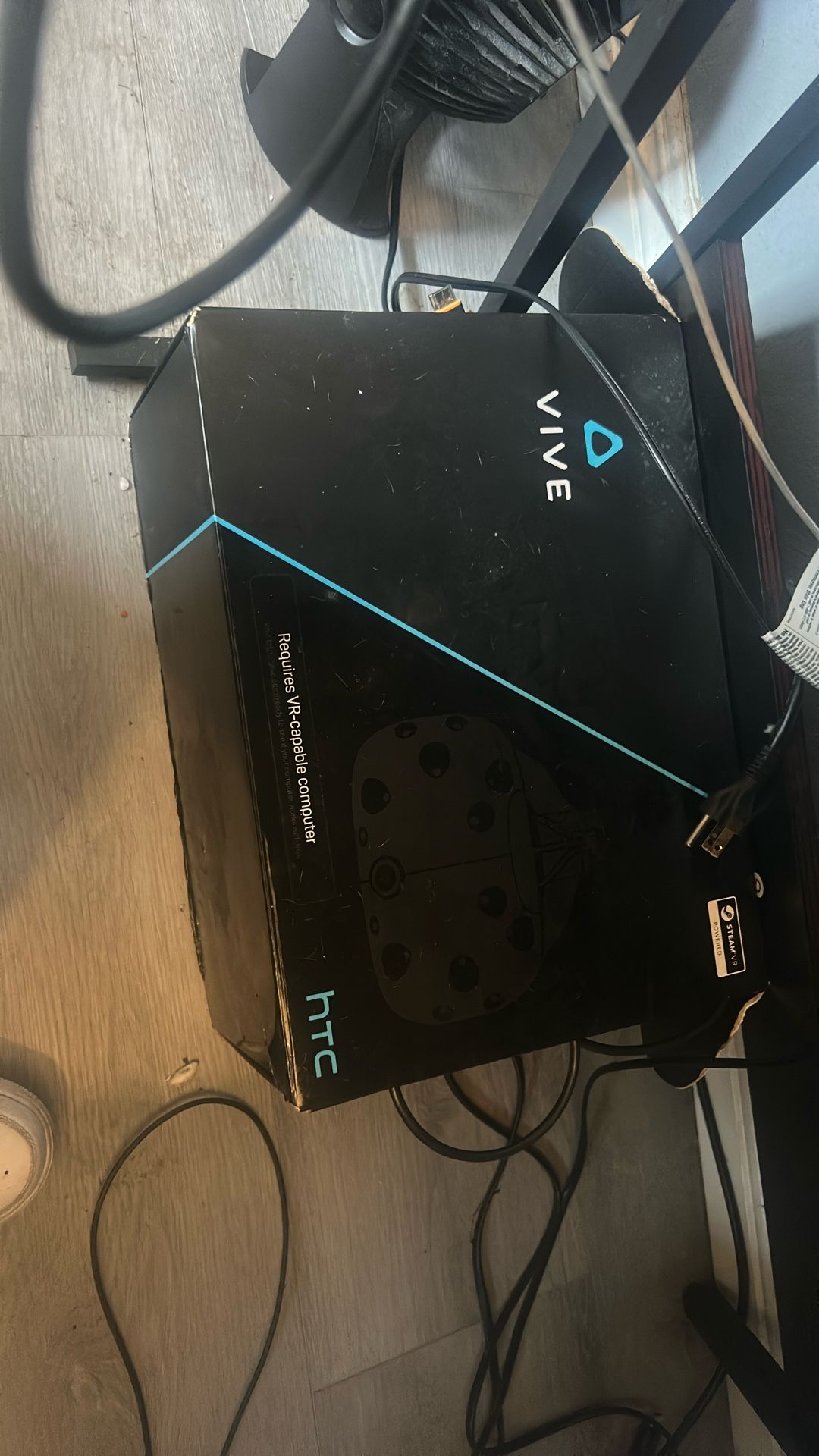 HTC Vive Vr Headset All Cables.