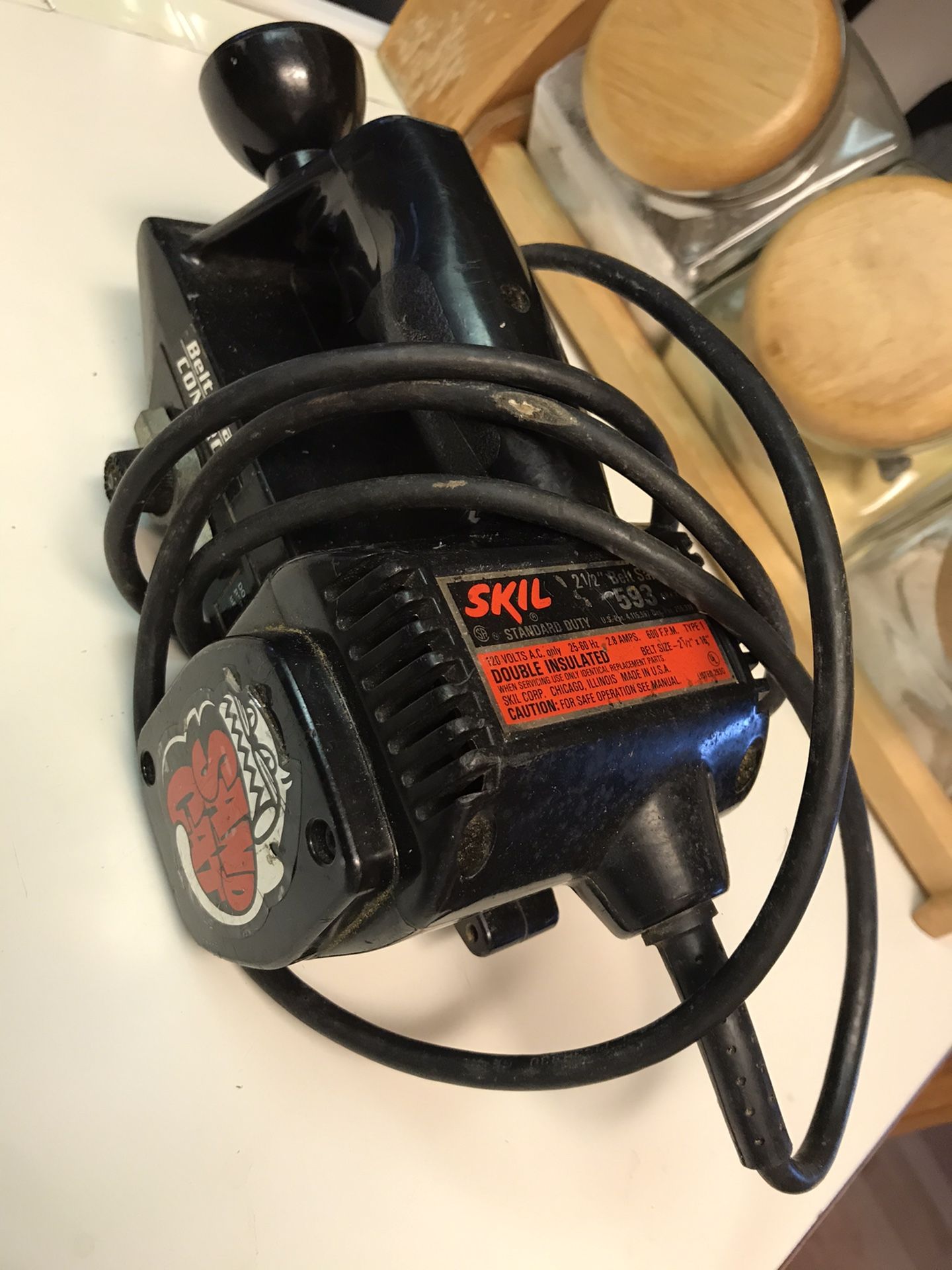 Skil 593 Sand Cat Belt Sander for Sale in Olympia WA OfferUp