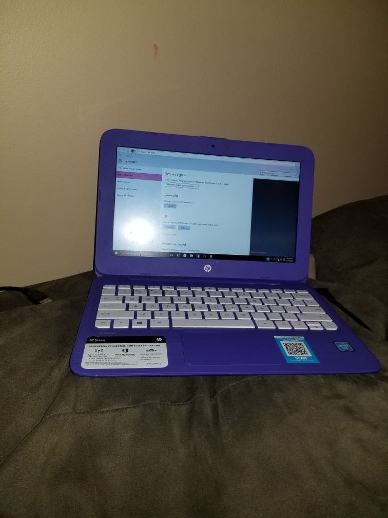 hp Purple Laptop
