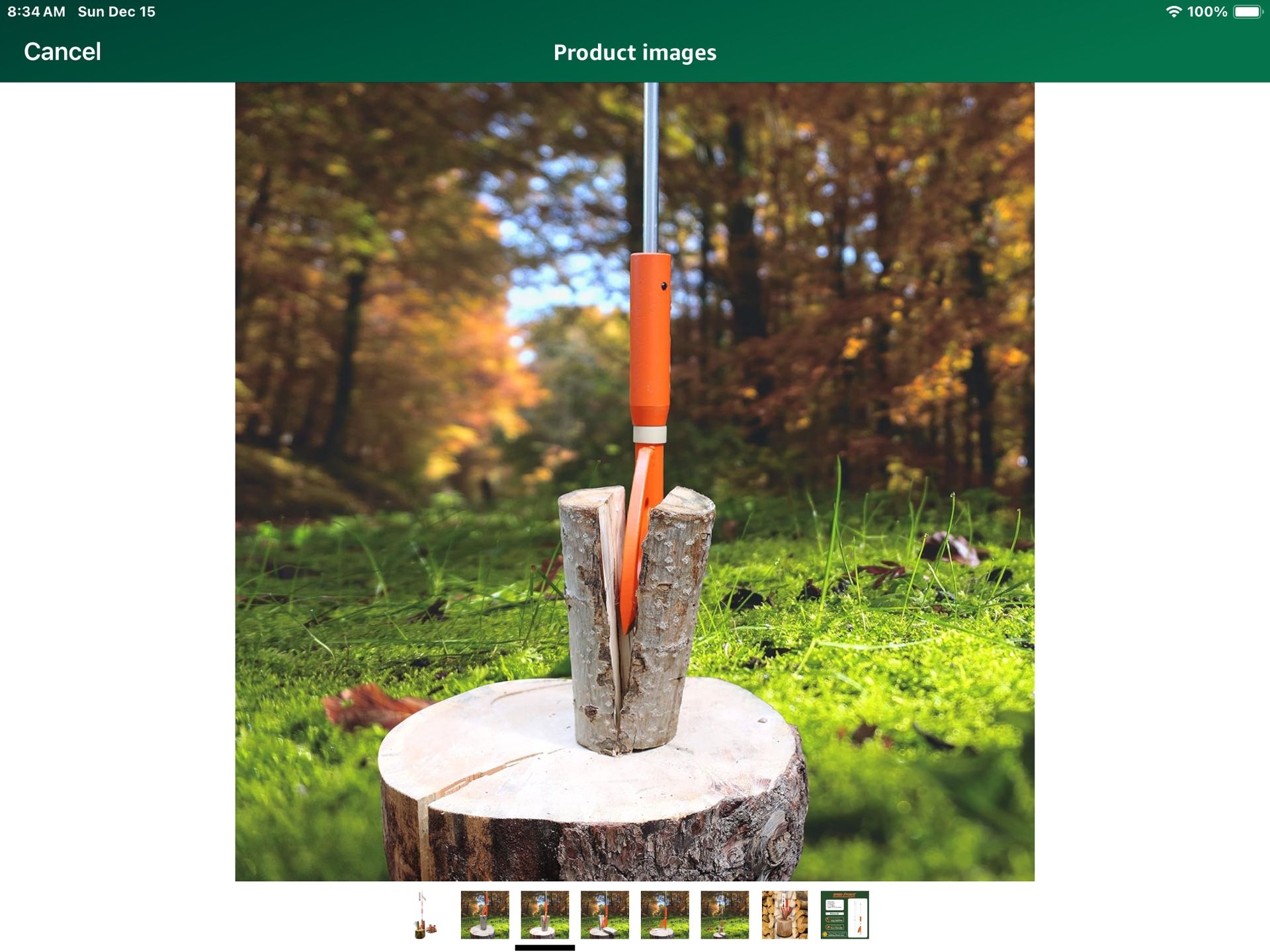 Speed Force Manual Wood /Kindling Splitter 