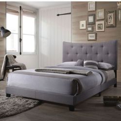 QUEEN BED FRAME MATTRES SOLD SEPARATELY NEW IN BOX BOXSPRING REQUIRED ☎️ 1714586,2564 