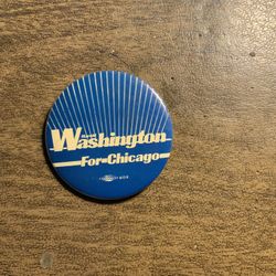 Washington For Mayor Campaign Button 