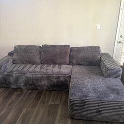 Cloud Sectional Couch With L-shape Chaise, No Assembly Required, Modern Modular Sofa With Deep Seat, Upholstered Couches For Living Room