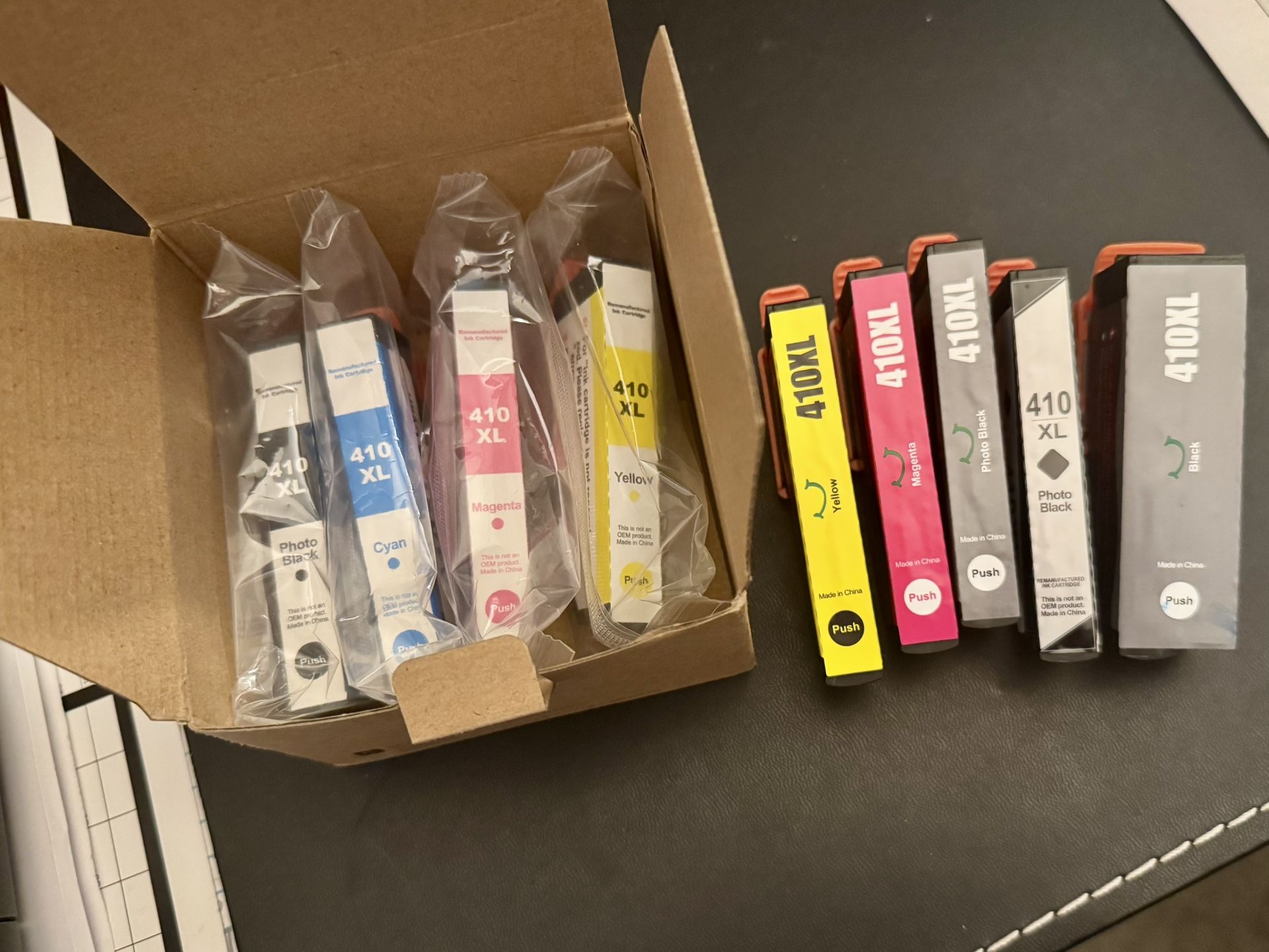 2 pack NEW Epson 410XL ink