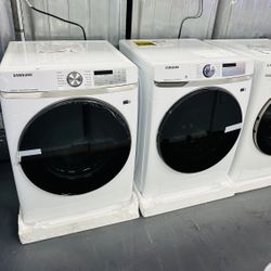 Samsung Frontload 4.5 Cubic Feet Washer - 7.5 Cubic Feet Dryer 