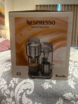 Nespresso vertuo creatista espresso machine by Breville