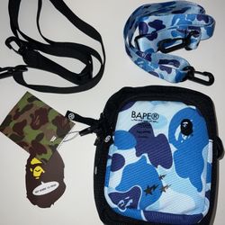 BAPE Color Camo Waist Bag (SS20) Red