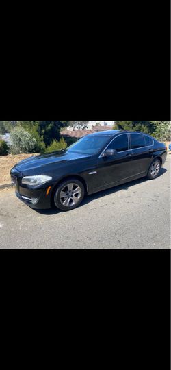 BMW 5 Series Black Sedan