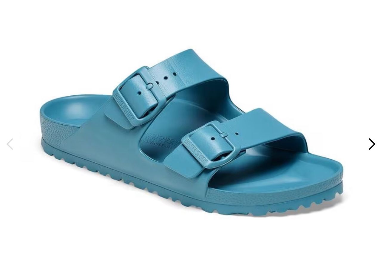 NEW: Birkenstock Arizona Essentials EVA - Turquoise Size 39