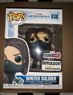 Bucky Winter Solider Funko Pop Amazon Exclusive