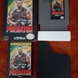 Nintendo NES Games- Predator (Complete in Box)