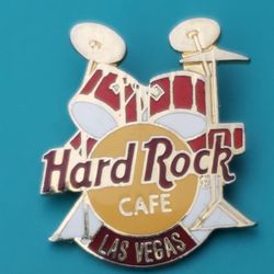 Hard Rock Cafe Las Vegas Drum Set Pin