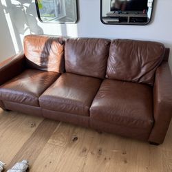 Leather Sofa (Free)