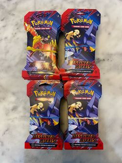 36 Pokémon Destined Rivals Sleeved Booster Packs Sealed