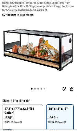 Reptile terrarium