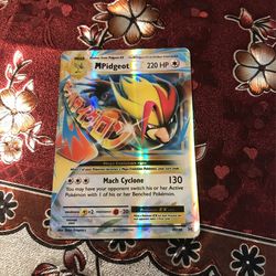 Mega Pidgeot EX Pokémon Card