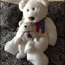 Giant Beanie Baby And Matching Beanie Buddy