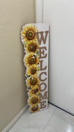 Welcome sign