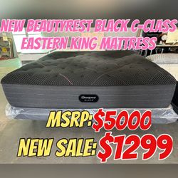 NEW BEAUTYREST BLACK C-CLASS EASTERN KING MATTRESS