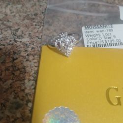 1 Carat Certified Moissanite Rind