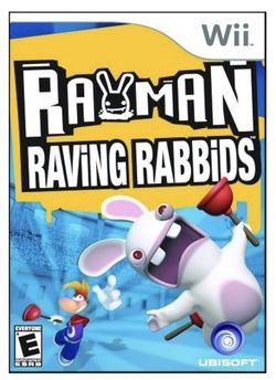 Rayman Raving Rabbits Nintendo Wii Game