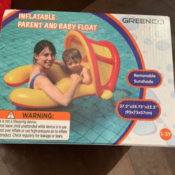 Inflatable Parent And Child Float ( NEW)
