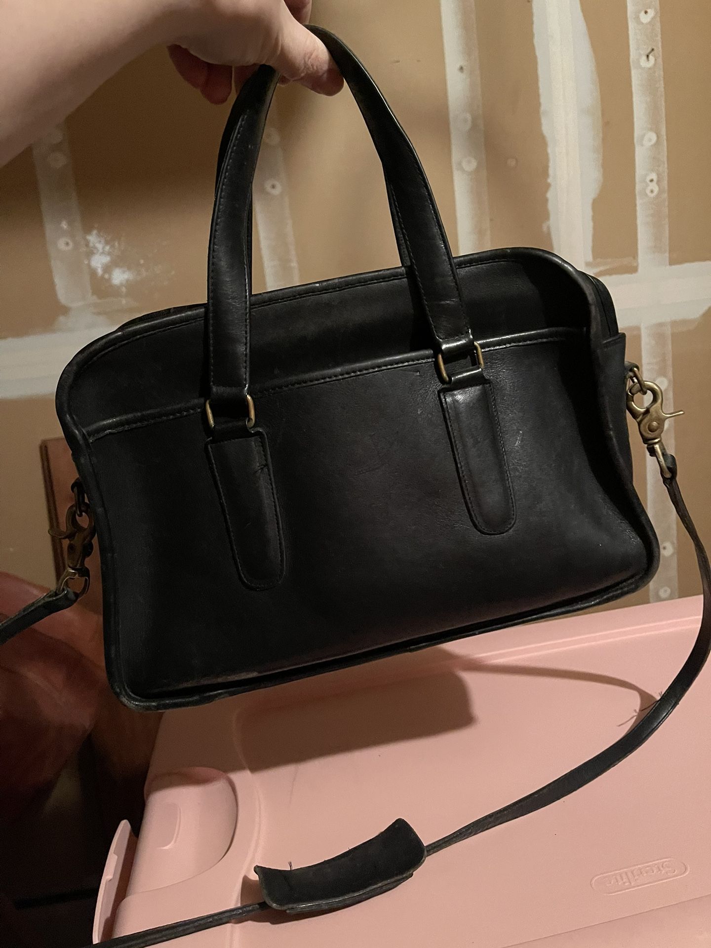 Vintage Coach Flight Bag