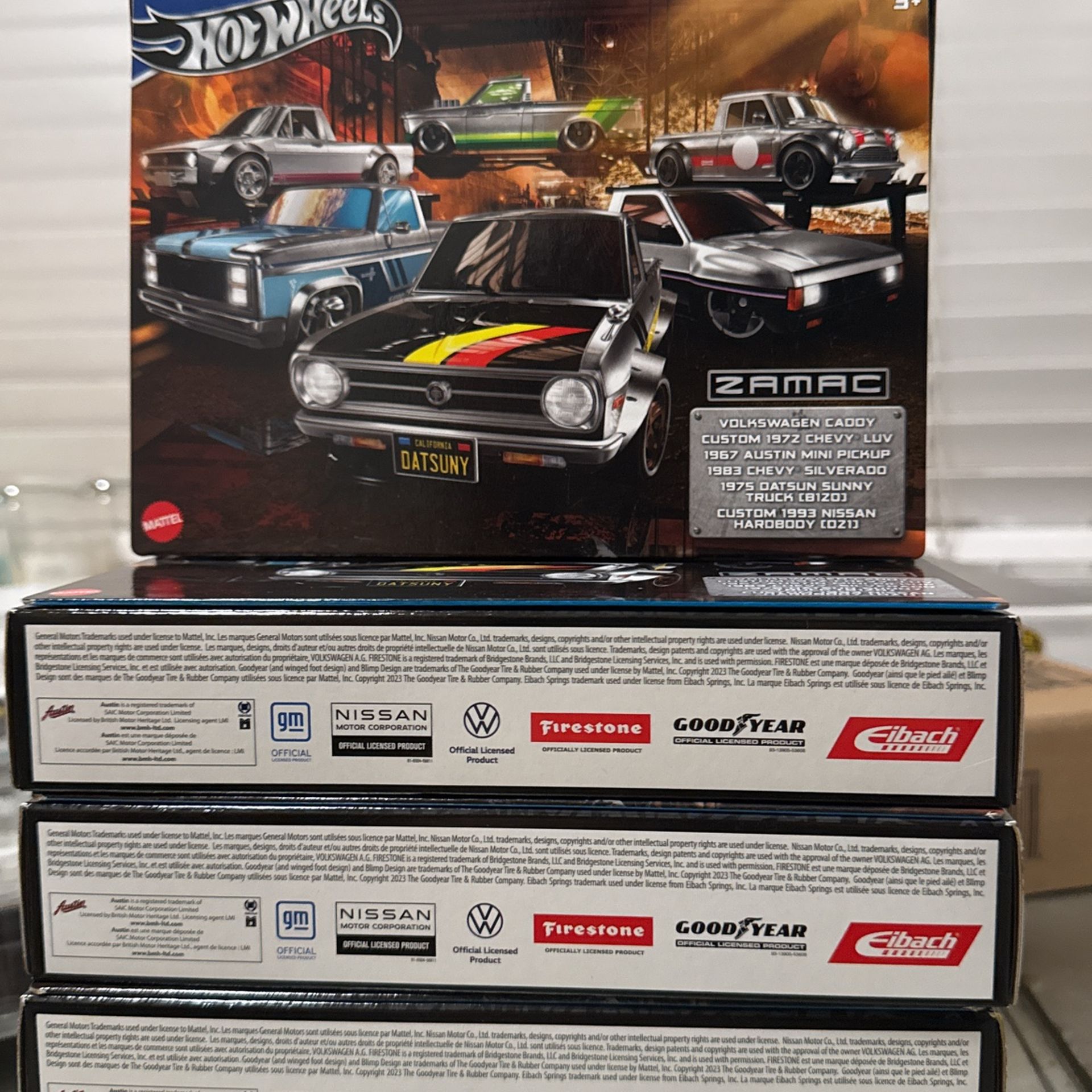 2024 Hot Wheels Legends Tour 6 Pieces Zamac Truck Set