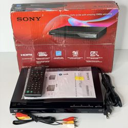 Sony DVP-SR510H DVD Player | HDMI 1080p Upscaling | Open Box – Tested