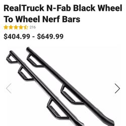 RealTruck Nerf Bars (Open Box)