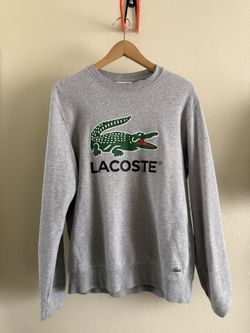 Lacoste Grey Crewneck