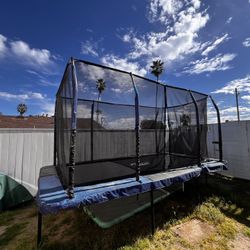 8x14 Rectangular Trampoline - Free