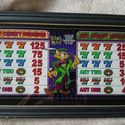 Kool Kat Framed Slot Top Glass