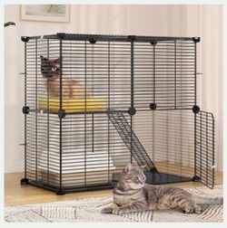 Litter box cage