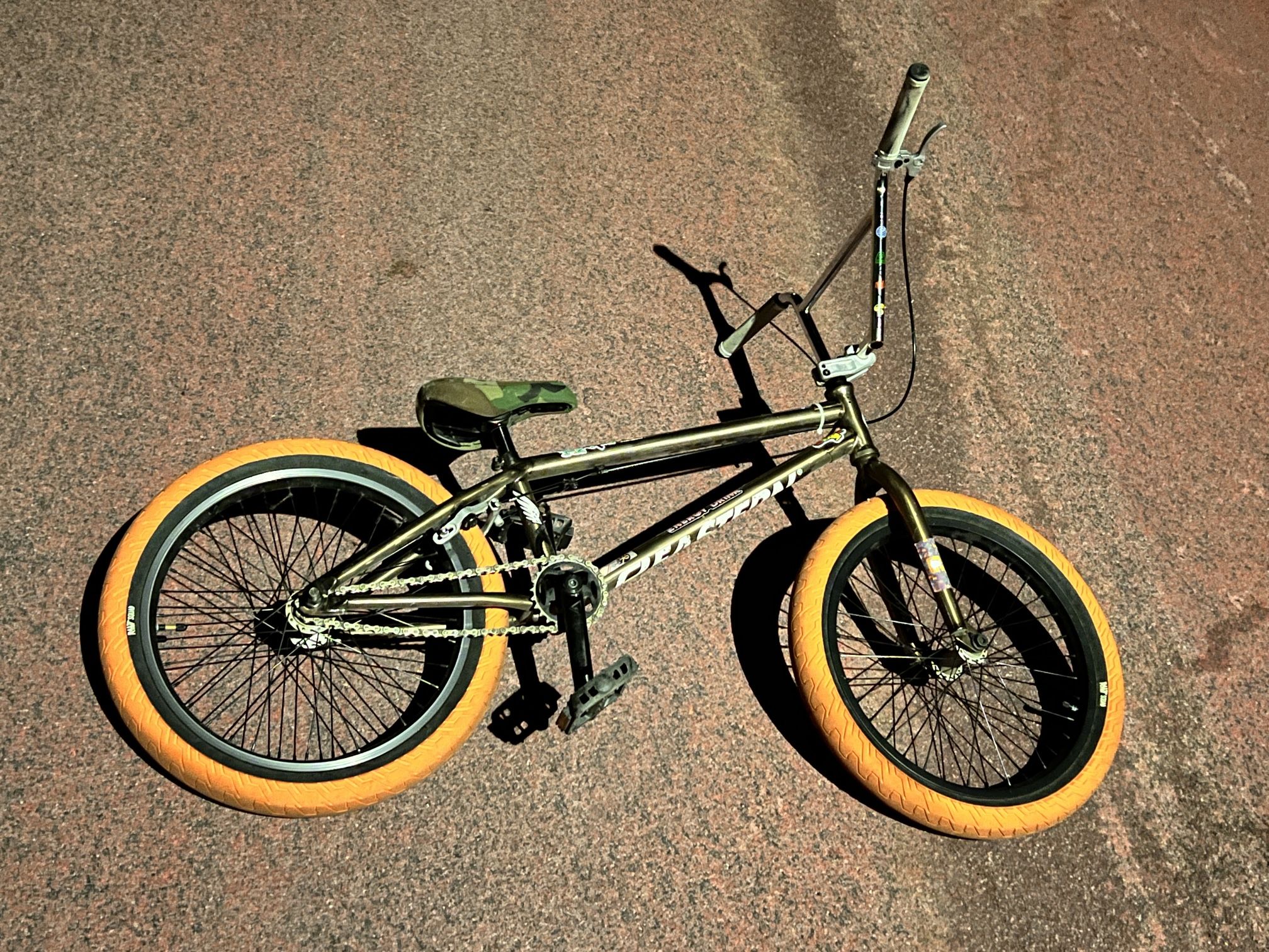 Custom Painted Bmx Frame