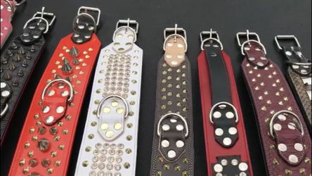 Leather Dog collars