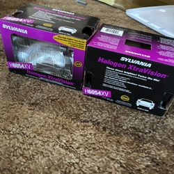 Halogen Xtravision Sylvania Lights NEW