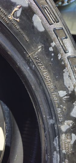 275/65/18 All Terrain Single Tire