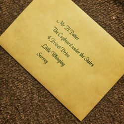 Harry Potter Hogwarts Acceptance Letter