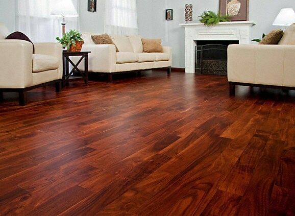 FLOORING Builder's Pride 3/4" x 3-5/8" Golden Teak Acacia