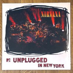 Nirvana Vinyl Record - Unplugged - New Sealed 