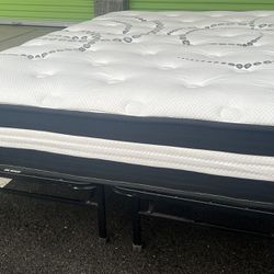 Full Size Mattress - Box Spring And Frame Optional - OBO