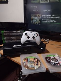 Xbox One Console Bundle with Controller and Games