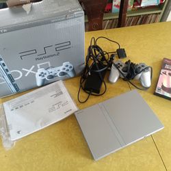 PS2 Slim In Box 