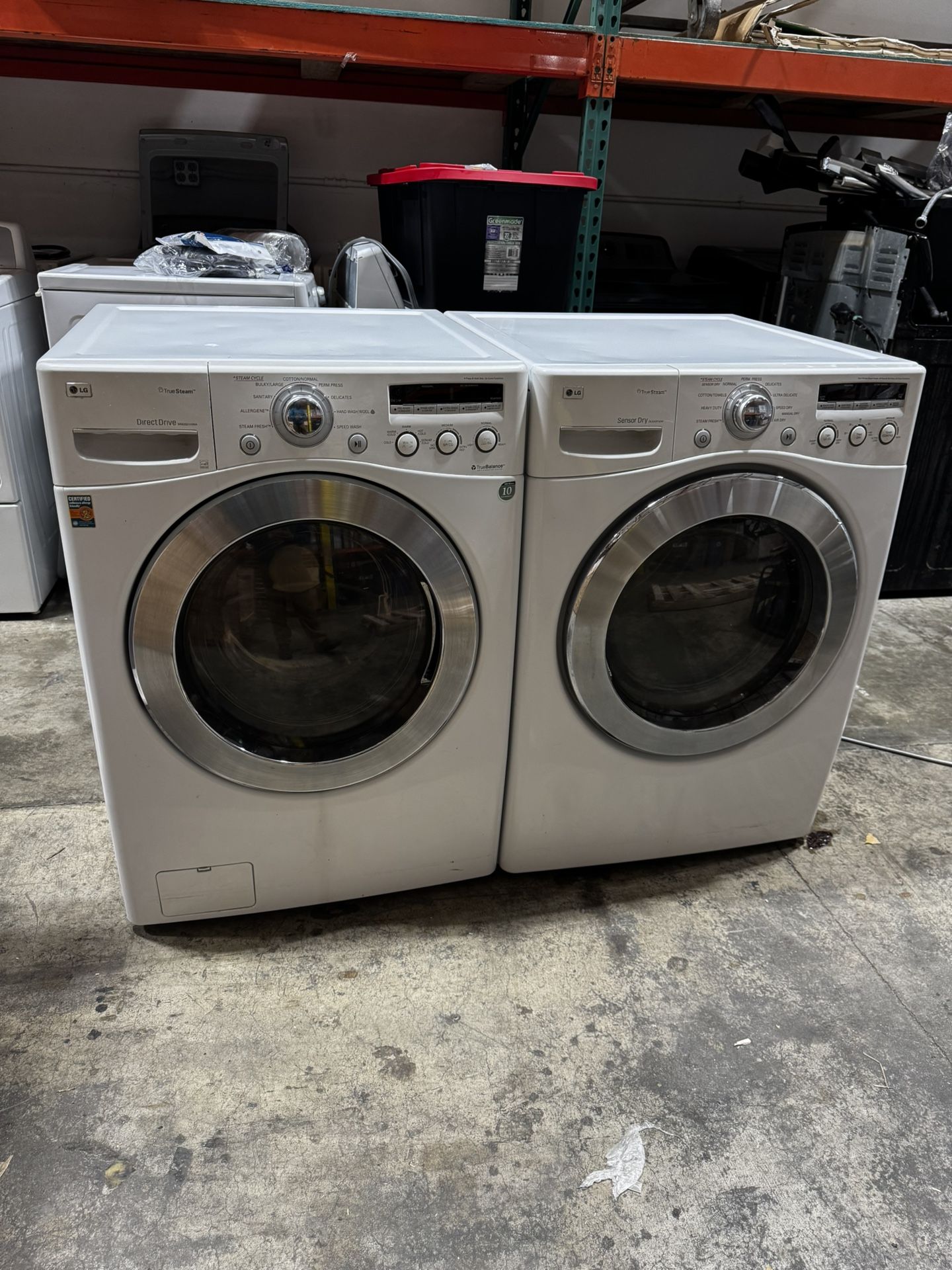 LG Washer Gas Dryer Combo 