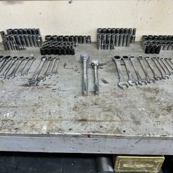 Husky Socket Set And Wrenches